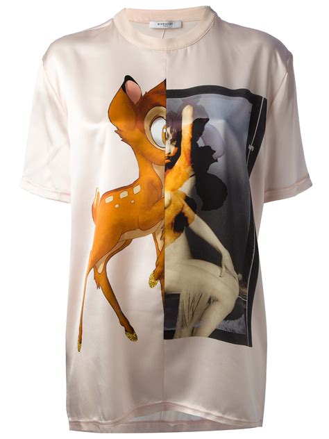 t shirt givenchy bambi prix|null .